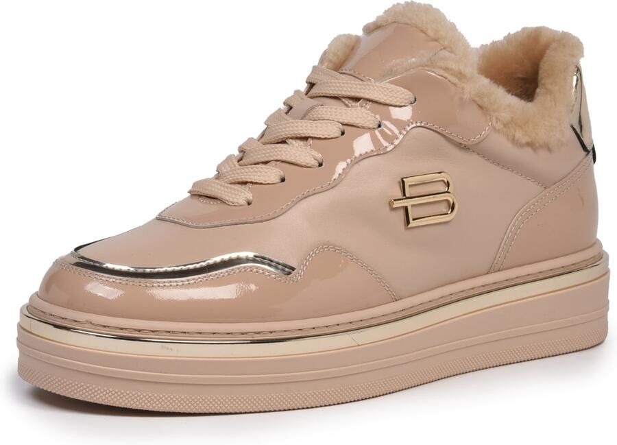 BALDININI Sneakers laag nude goud