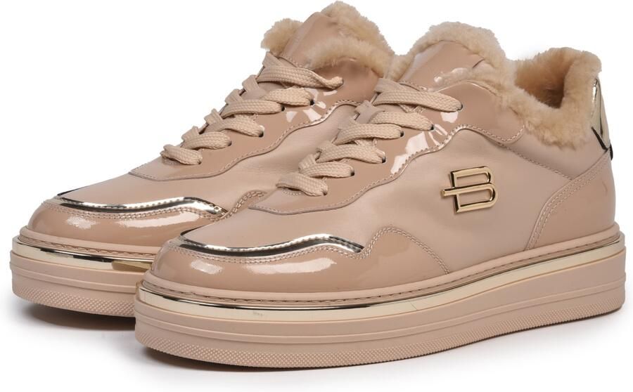 BALDININI Sneakers laag nude goud - Foto 3