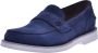 Baldinini Blauwe Elegante Gesloten Loafers in Leer Blue Heren - Thumbnail 1