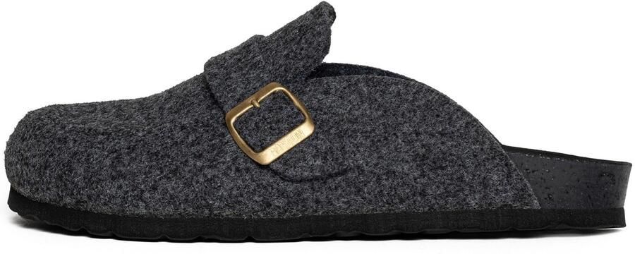 Bayton Clogs 'DANUBE' donkergrijs
