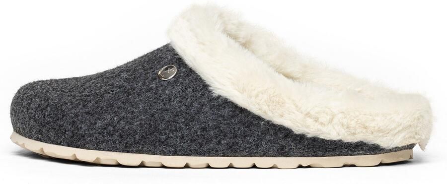 Bayton Clogs 'EVEREST' antraciet zwart