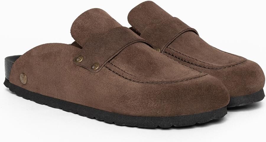 Bayton Clogs 'HUGO' bruin - Foto 3