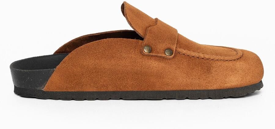 Bayton Clogs 'HUGO' camel donkerbeige - Foto 4