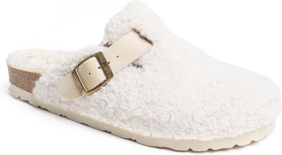 Bayton Clogs 'Kazan' lichtbeige wit - Foto 5