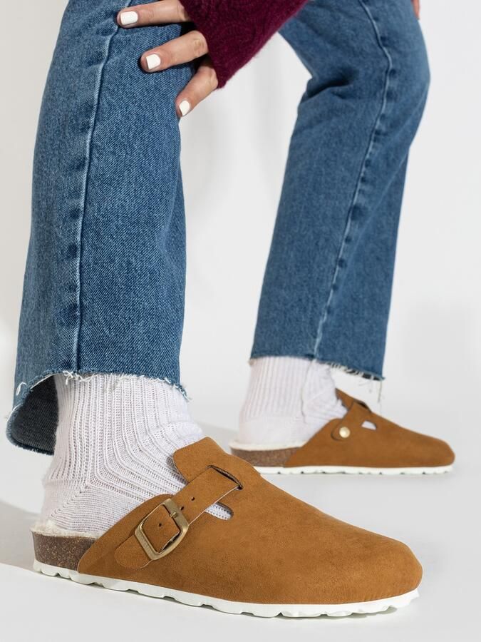Bayton Clogs 'KIRALY' camel bruin - Foto 2