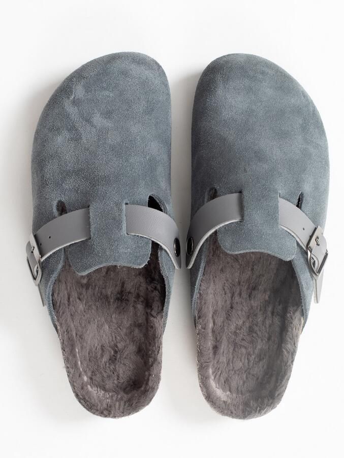 Bayton Clogs lichtbruin stone grey - Foto 4