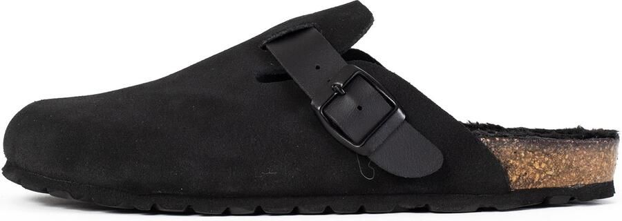Bayton Clogs lichtbruin zwart