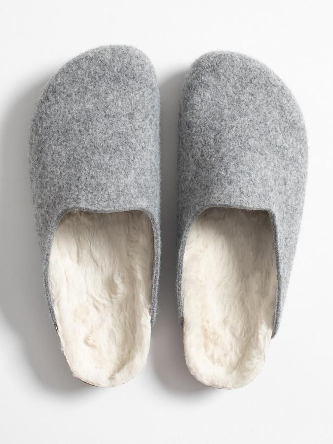 Bayton Clogs 'Malo' lichtgrijs - Foto 4