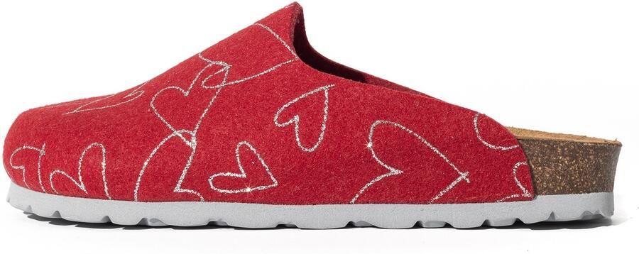 Bayton Clogs 'MALO' rood