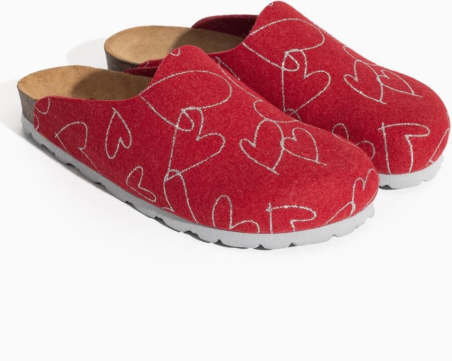 Bayton Clogs 'MALO' rood - Foto 4