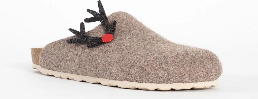 Bayton Clogs 'Malonki' bruin rood zwart - Foto 5