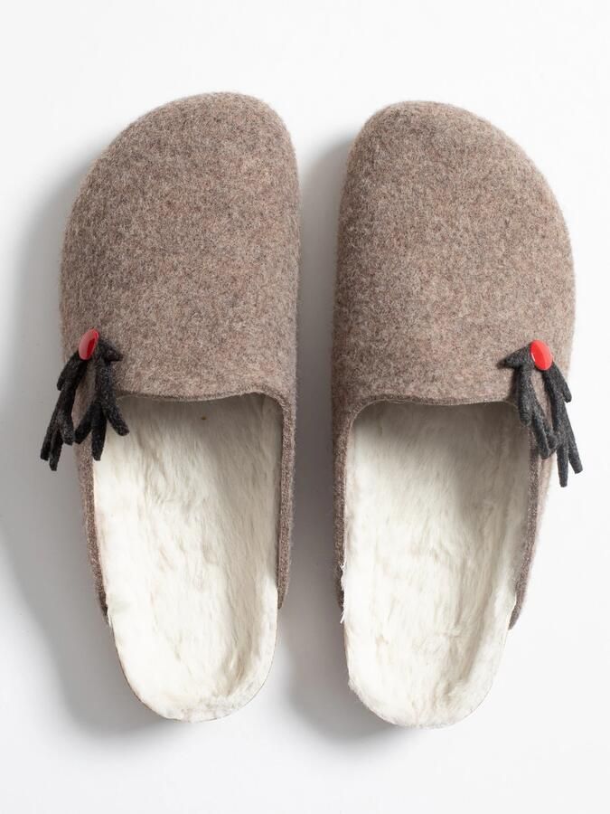 Bayton Clogs 'Malonki' bruin rood zwart - Foto 2