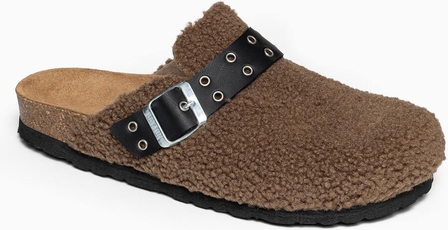 Bayton Clogs 'MEKONG' bruin - Foto 4