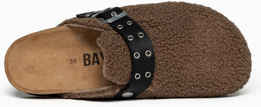Bayton Clogs 'MEKONG' bruin - Foto 5