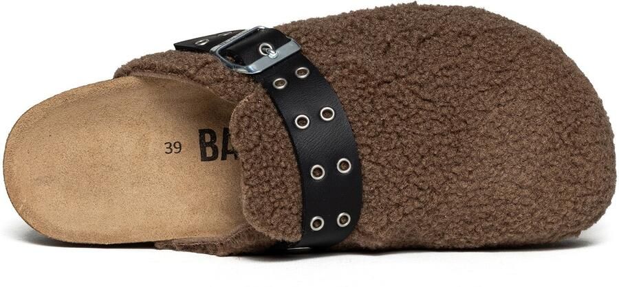 Bayton Clogs 'MEKONG' bruin - Foto 5
