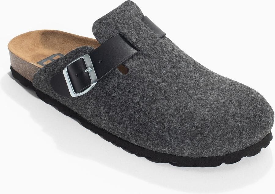 Bayton Clogs 'MOKE' antraciet zwart - Foto 3