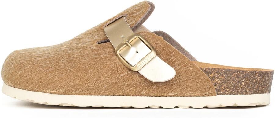 Bayton Clogs 'MOKE' bruin