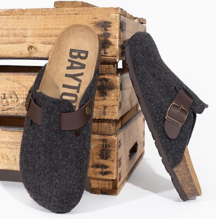 Bayton Clogs 'MOKE' bruin - Foto 2
