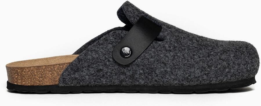 Bayton Clogs 'MOKE' donkergrijs - Foto 6