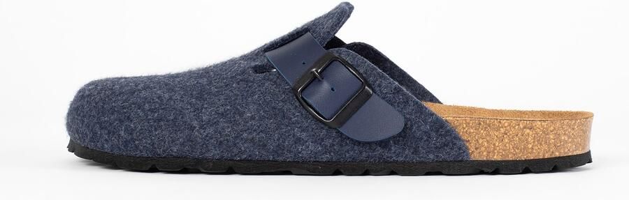 Bayton Clogs 'Moke' navy donkerblauw