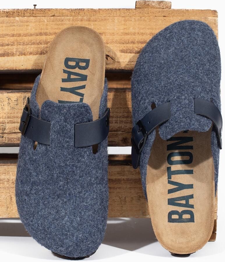 Bayton Clogs 'MOKE' navy donkerblauw - Foto 2