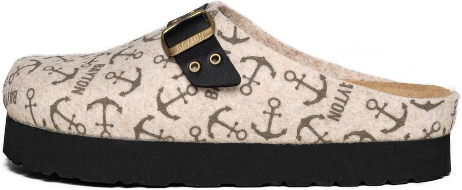 Bayton Clogs 'VOLGA' beige