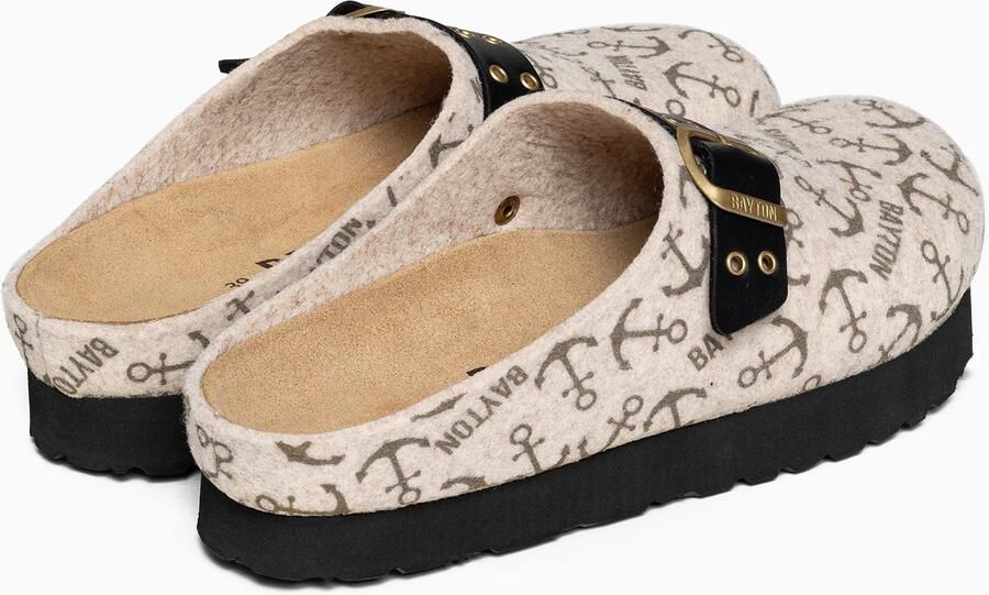 Bayton Clogs 'VOLGA' beige - Foto 3