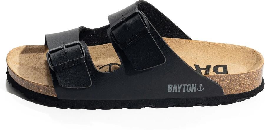 Bayton Huisschoenen 'Atlas' stone grey zwart