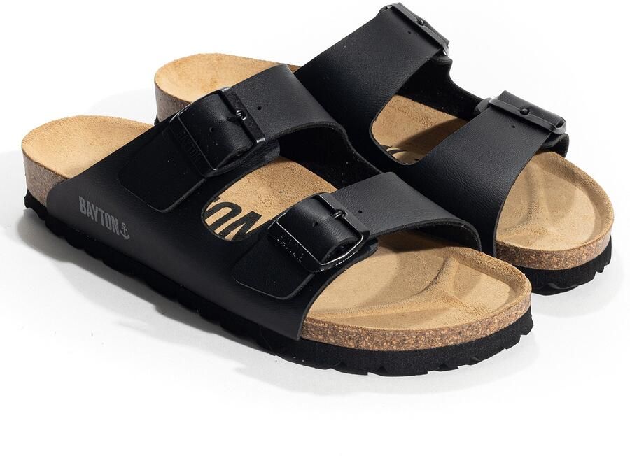 Bayton Huisschoenen 'Atlas' stone grey zwart - Foto 2
