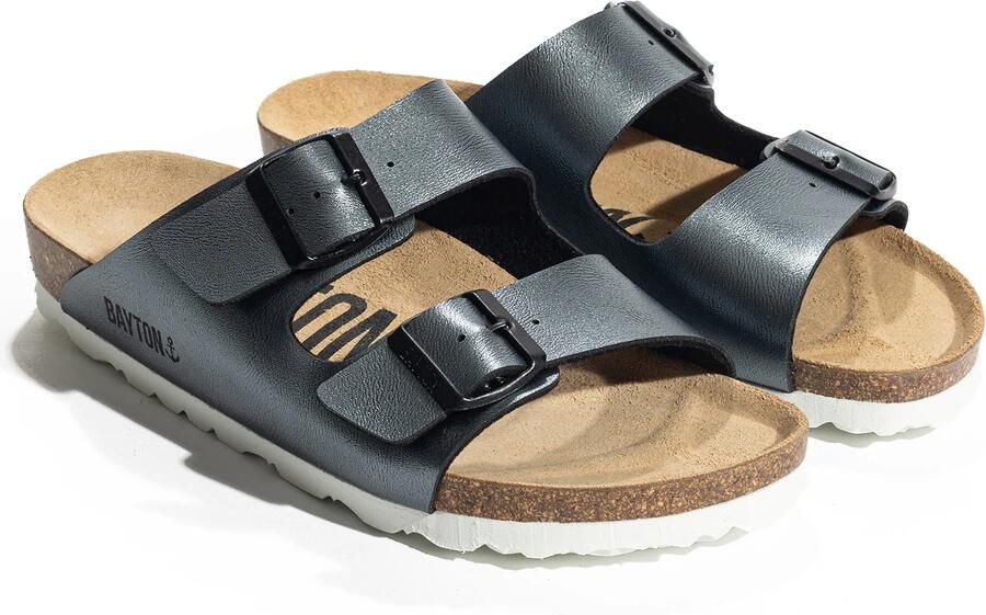 Bayton Huisschoenen 'Atlas' zilvergrijs zwart - Foto 4