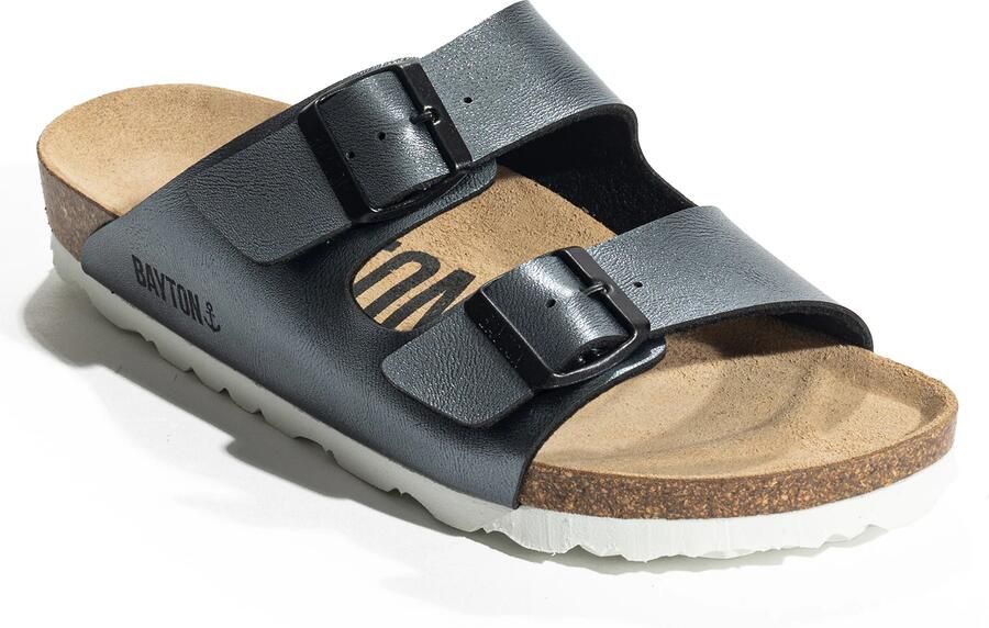 Bayton Huisschoenen 'Atlas' zilvergrijs zwart - Foto 3
