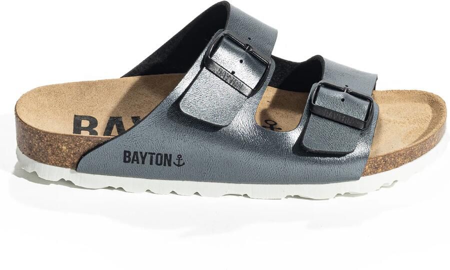 Bayton Huisschoenen 'Atlas' zilvergrijs zwart - Foto 5