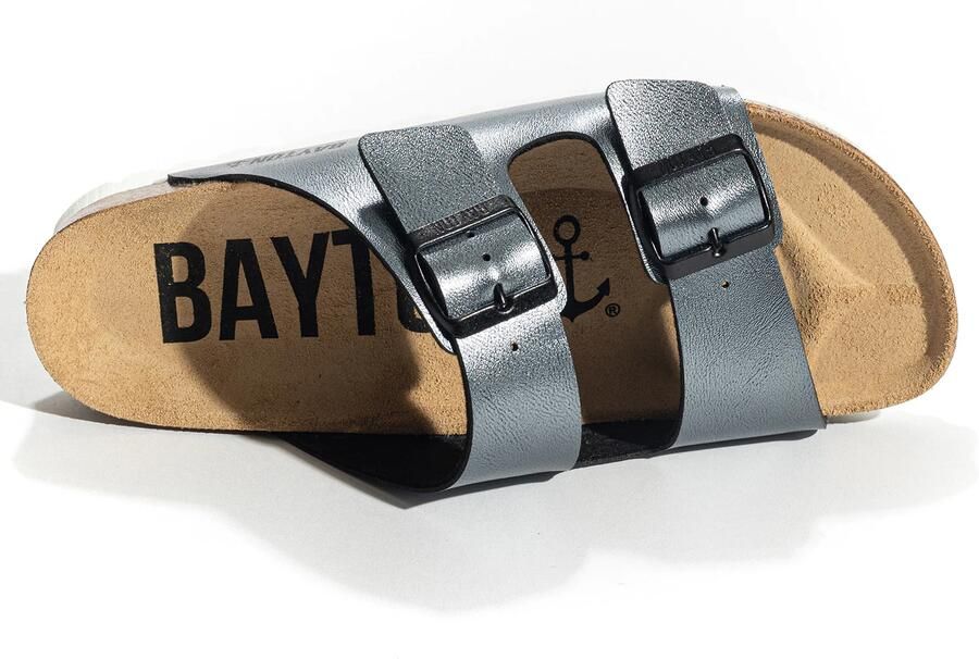 Bayton Huisschoenen 'Atlas' zilvergrijs zwart - Foto 2