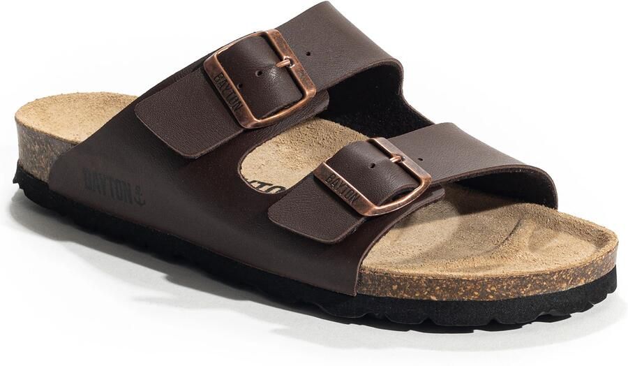 Bayton Huisschoenen 'BALTIC' chocoladebruin zwart - Foto 3