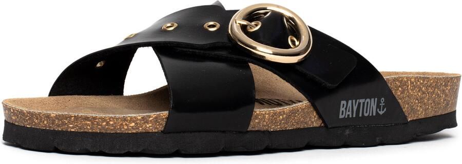 Bayton Huisschoenen 'Cordoue' goud grijs zwart - Foto 6