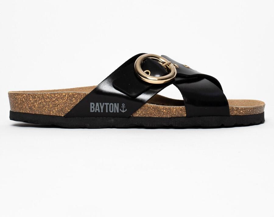 Bayton Huisschoenen 'Cordoue' goud grijs zwart - Foto 4