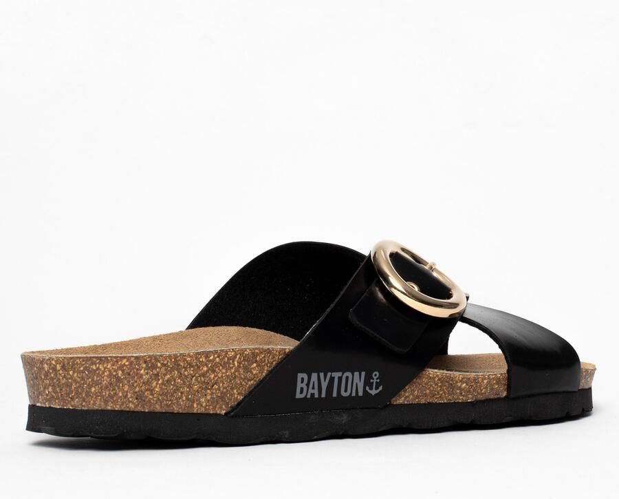 Bayton Huisschoenen 'Cordoue' goud grijs zwart - Foto 3