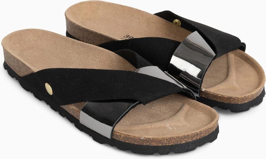 Bayton Huisschoenen 'Figari' zwart zilver - Foto 2