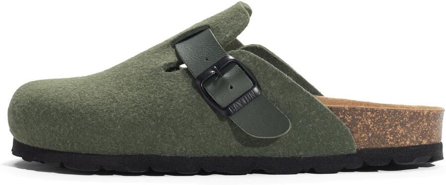 Bayton Huisschoenen 'Mook' kaki