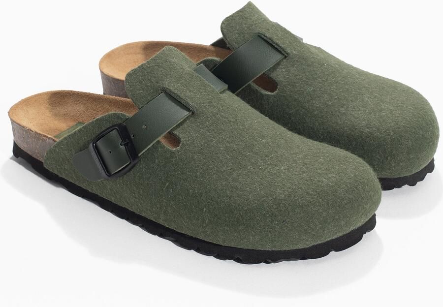 Bayton Huisschoenen 'Mook' kaki - Foto 3