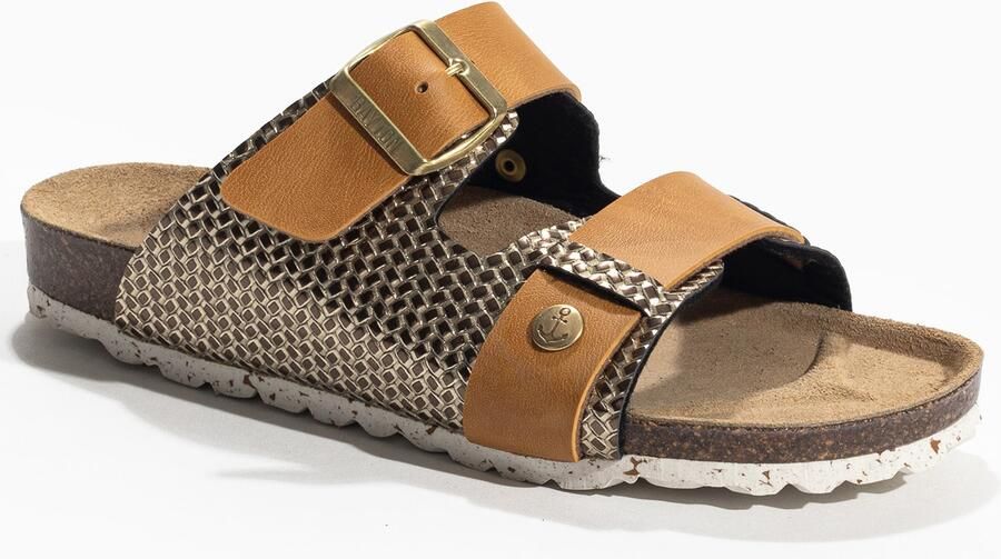 Bayton Huisschoenen 'Narnia' cognac goud - Foto 2