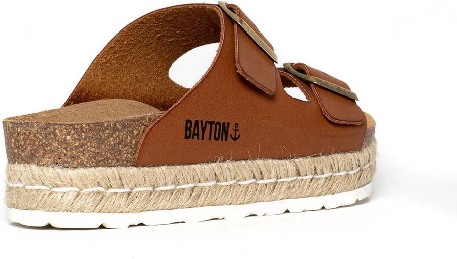 Bayton Muiltjes 'Alcee' beige bruin oker zwart - Foto 2