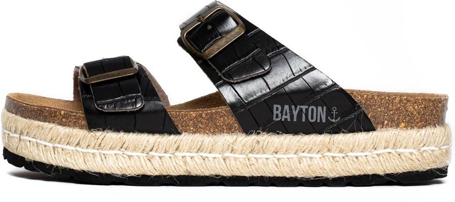 Bayton Muiltjes 'Alcee' beige zwart