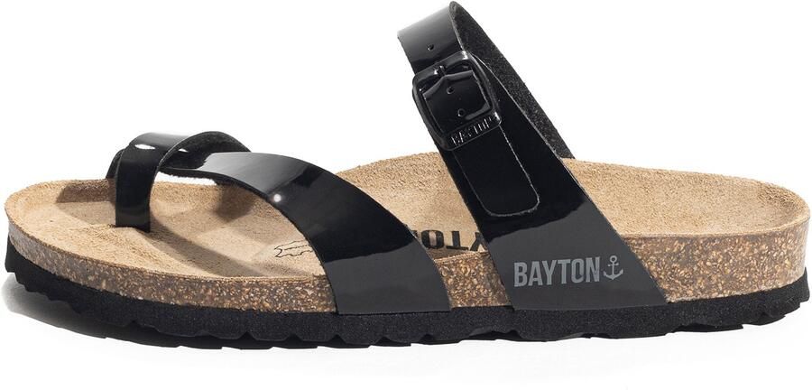 Bayton Muiltjes 'ANTIGONE' sand donkergrijs zwart