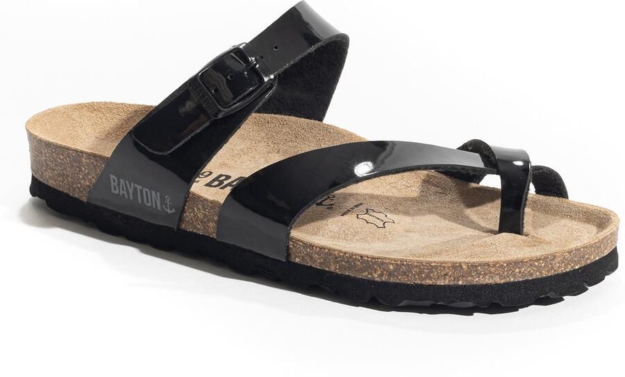 Bayton Muiltjes 'ANTIGONE' sand donkergrijs zwart - Foto 3