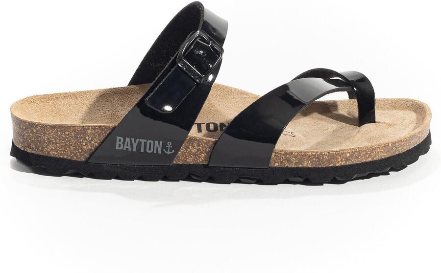 Bayton Muiltjes 'ANTIGONE' sand donkergrijs zwart - Foto 2