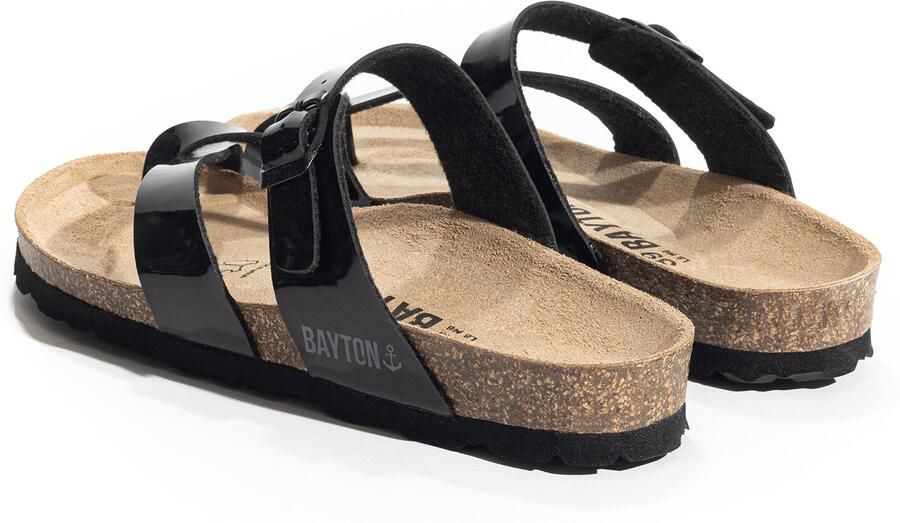 Bayton Muiltjes 'ANTIGONE' sand donkergrijs zwart - Foto 5