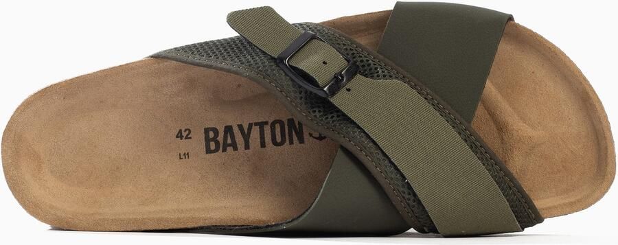 Bayton Muiltjes 'Arezzo' kaki donkergroen - Foto 3
