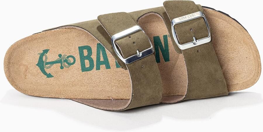Bayton Muiltjes 'Athena' beige kaki zwart zilver - Foto 5