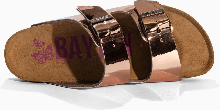 Bayton Muiltjes 'ATLAS' beige rose-goud - Foto 5